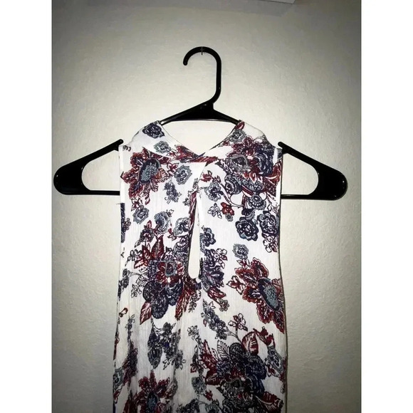 Free People Womens Flowy Floral Tank Top/Tunic Size Medium - Picture 3 of 6